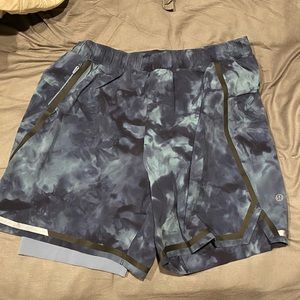 Men’s Running Shorts with Liner and Zippered-Pockets